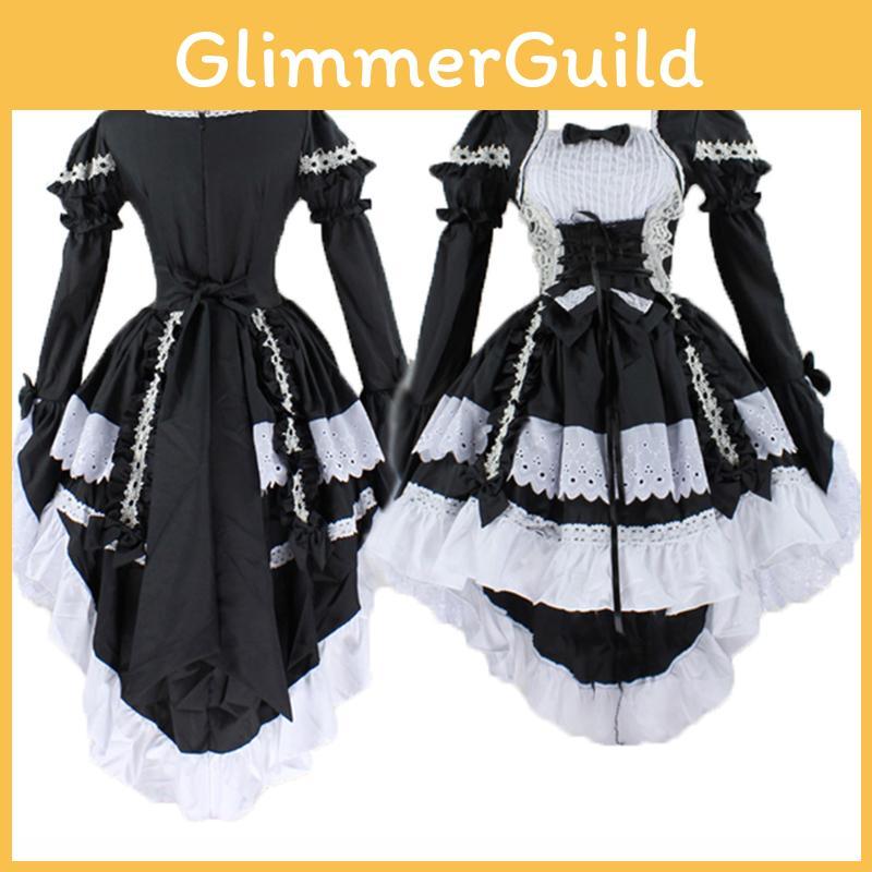 Beautiful Women's Lolita Princess Maid Dress With Anti-allergy Material And Flattering Fit