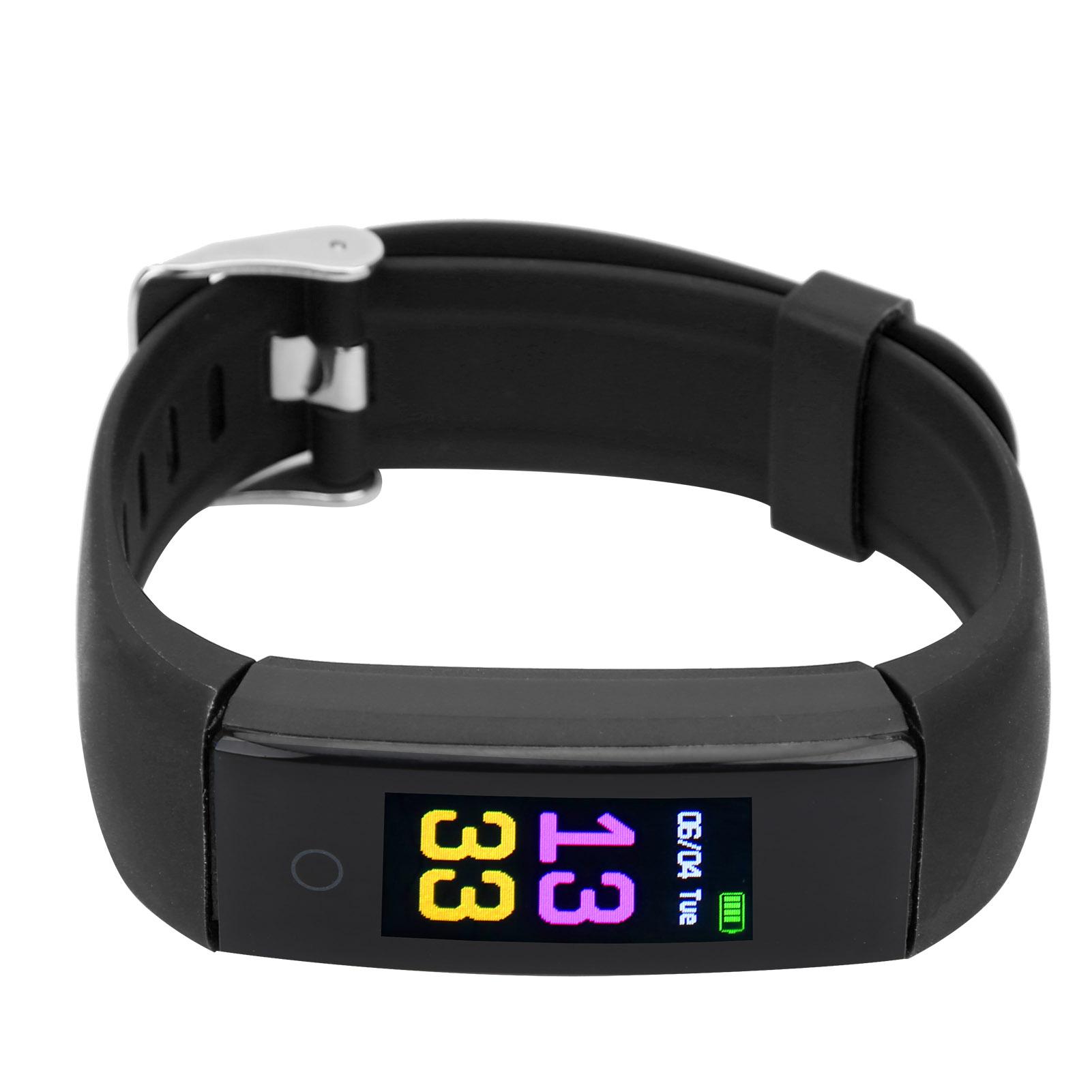 Sports Bracelet Watch Multifunction Pedometer Smartband Hlthy Fitness Management USB Charging
