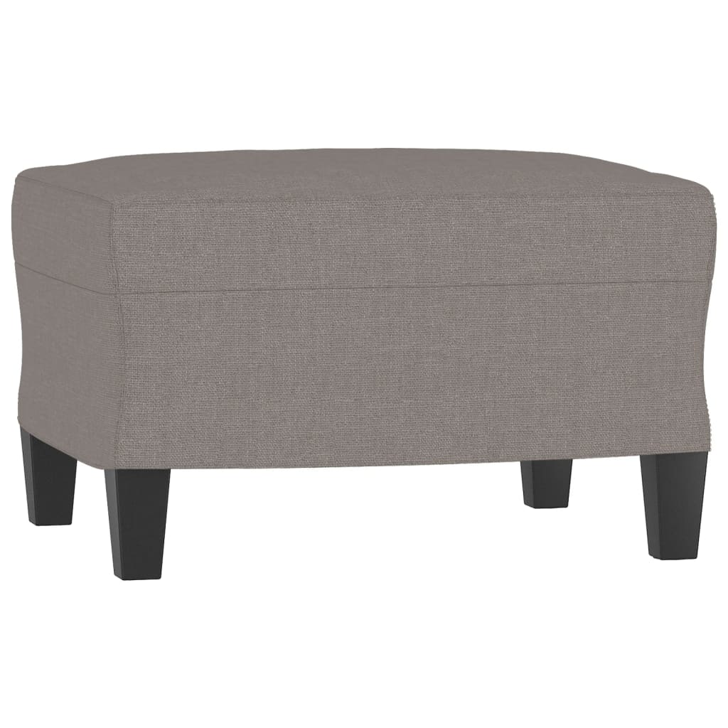 3 Piece Sofa Set Taupe Fabric