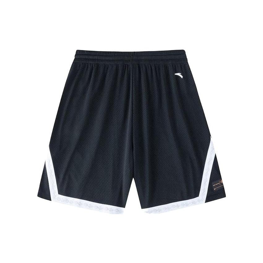 Anta Basketball Collection Basketball Shorts Men's Black Moderate Straight Fit Pants 152331350-3