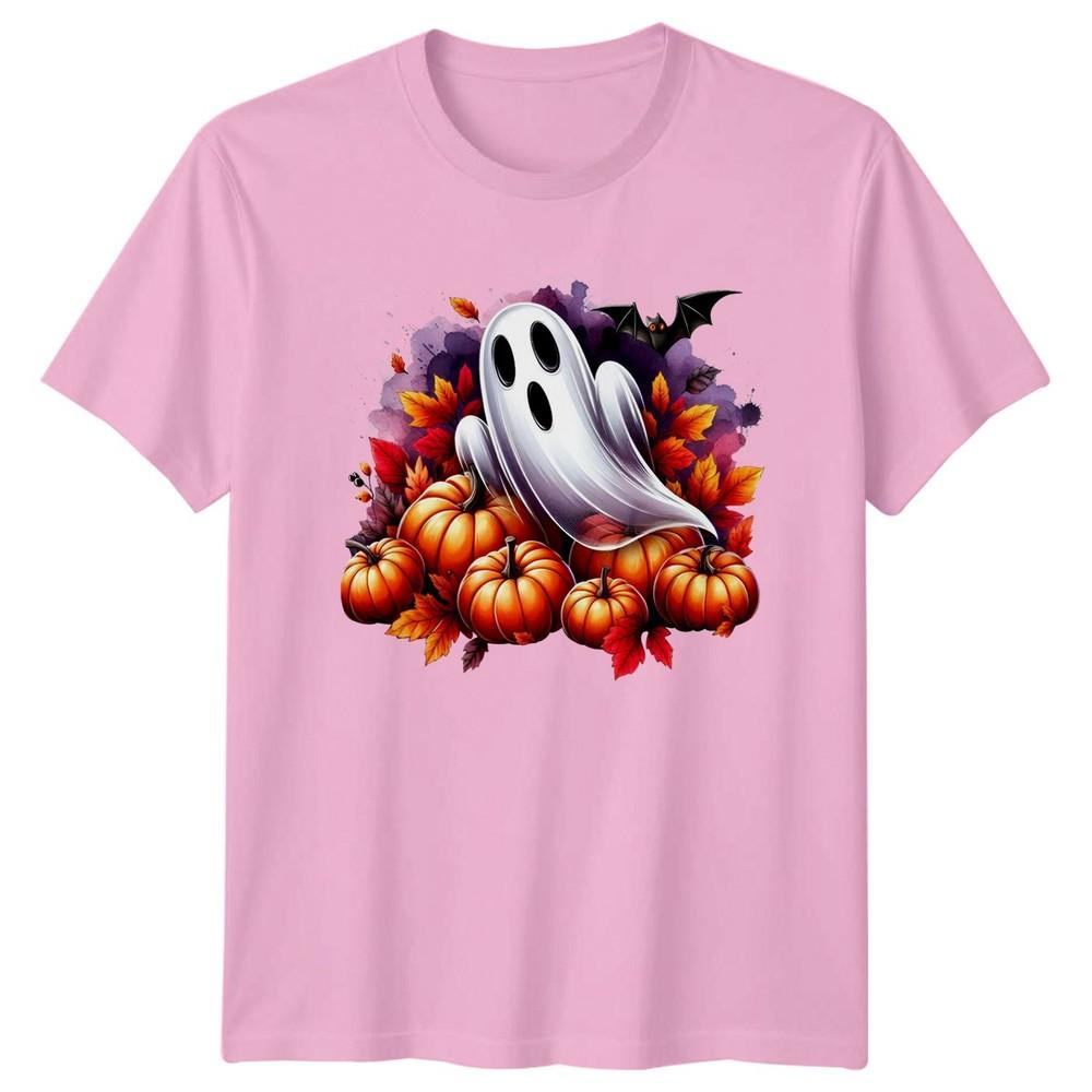 Halloween Ghost Pumpkins TShirt Autumn Fall Halloween Gift For Him And Her