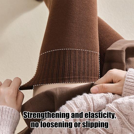 Damen Oberschenkelhohe Socken Dehnbare Gerippte Überknie-Socken Selbsterwärmende Atmungsaktive Stiefelstrümpfe für Dating Party Streetwear