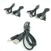 1 szt. 5 szt. 1M USB 2.0 A męski na DC 4,0 x 1,7 mm 5 V 2A 24AWG DC 4,0 MMX1,7 MM Gniazdo wtykowe Ładowarka Kabel zasilający Konwerter