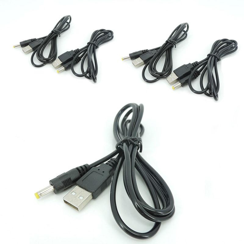 1 szt. 5 szt. 1M USB 2.0 A męski na DC 4,0 x 1,7 mm 5 V 2A 24AWG DC 4,0 MMX1,7 MM Gniazdo wtykowe Ładowarka Kabel zasilający Konwerter