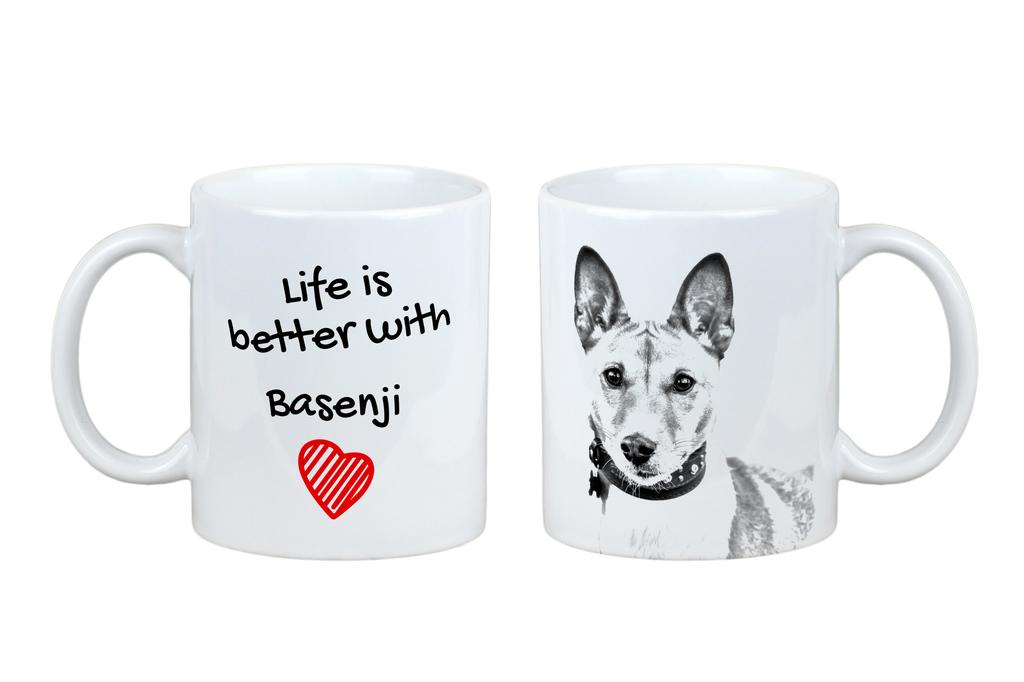 Basenji, African bush dog, Congo dog – Cup with a dog, cup with a photo | Art-Dog