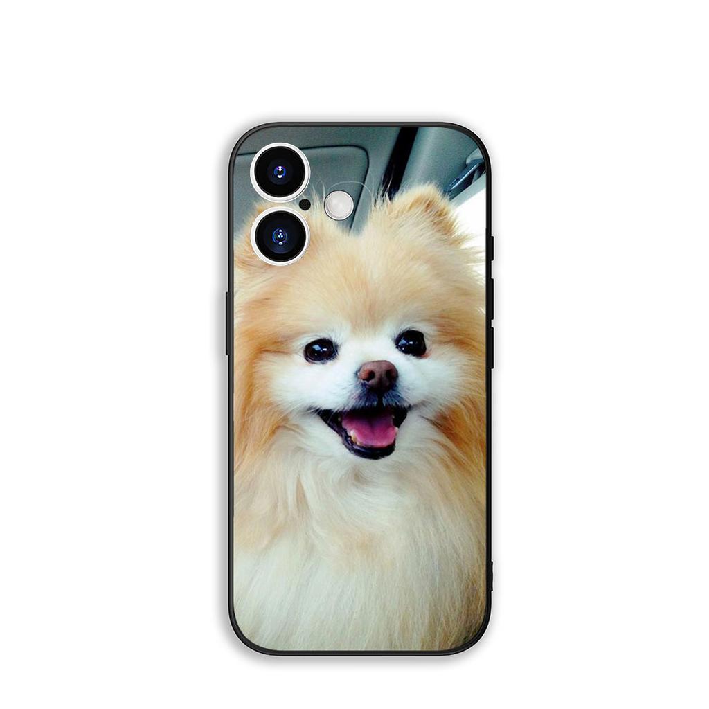 Funda Coque Cover for Apple iPhone 15 14 16 Plus XS 13 11 12 Pro Max XR X 16E ProMax Phone Case Pomeranian Dog