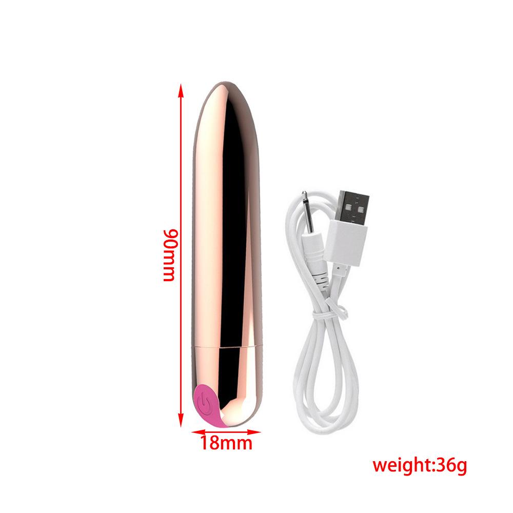 Yi Feng USB Rechargeable Clitoral Vibrator: 10-Speed Bullet Stimulator for Women