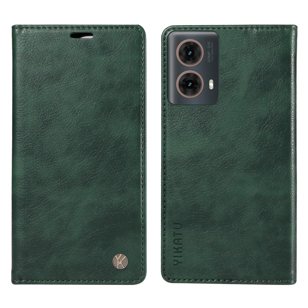 For Motorola Moto G85 5G/S50 Neo 5G Wallet Case Litchi Texture Leather Phone Cover
