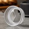 2/3/4/6 Cup Moka Pot Tamper Rotating Powder Dosing Ring Round Coffee Anti-Flying Powder Distributor Leveler Coffee Accessories