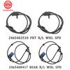 4pcs Front Rear Left Right Wheel Speed ABS Sensor For Mercedes-Benz A-Class GLA CLA W117W117 W156 W176 2469059402 2465402510
