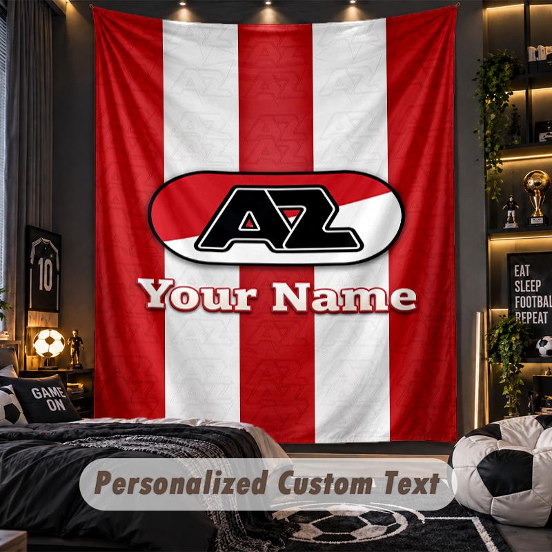 TapestryAZ Alkmaar Benutzerdefinierter Name Text Personalisierter Wandbehang Wandteppich Heimwanddekoration