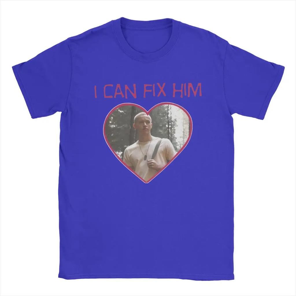 I Can Fix Him Coriolanus Snow T-Shirt for Men Round Collar Cotton T Shirts Tom Blyth Short Sleeve Tee Shirt Plus Size Tops