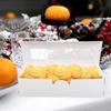 10pcs Macaron Boxes Kraft Paper 7 2x1 9x1 9 Inches Small Gift Boxes C ies Chocolates Visible Window Lightweight Portable