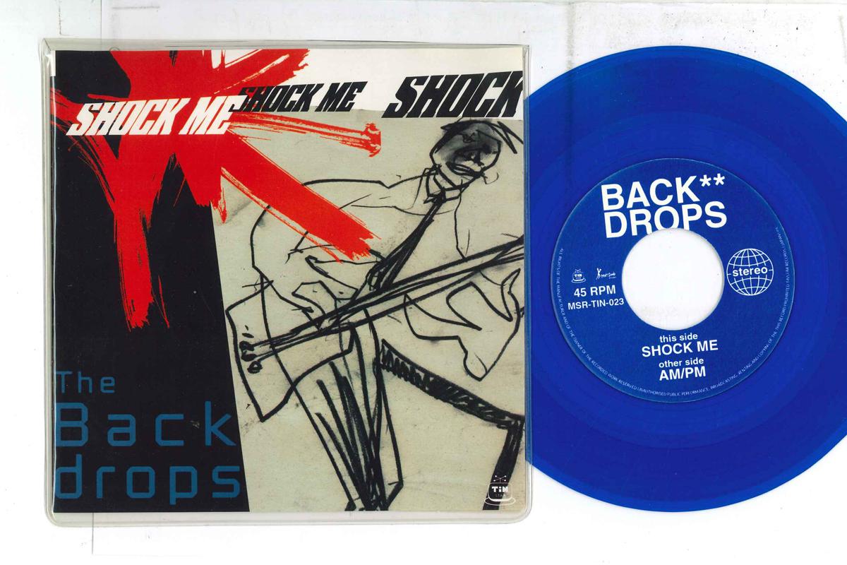 

7inch Record BACKDROPS - Shock Me! / Am/Pm MSRTIN023 TINSTAR 2000 Japan Rock Used