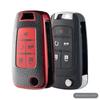 2pcs car key case covers For Chevrolet Equinox Volt Cruze Impala Camaro Garna Yakista AVEO GMC Terrain