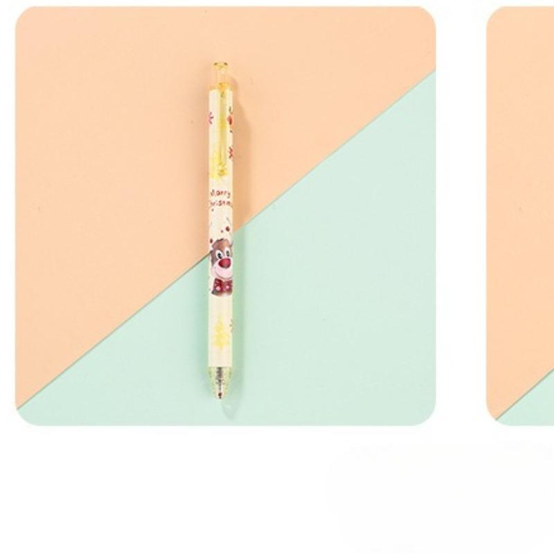 1Pc Christmas Cartoon Pen for School & Office | Smooth Writing & Quick-Drying Back To School Gifts During The Back To School Season Suitable for Sch