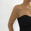 Multilayer Shoulder Chain for Women Punk Long Tassel Neck Body Jewelry Party Gifts