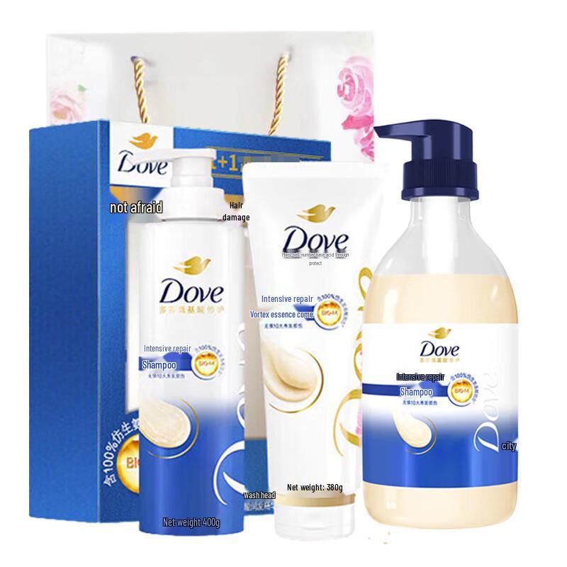 DOVE Intensive Repair Hair & Body Care Gift Set