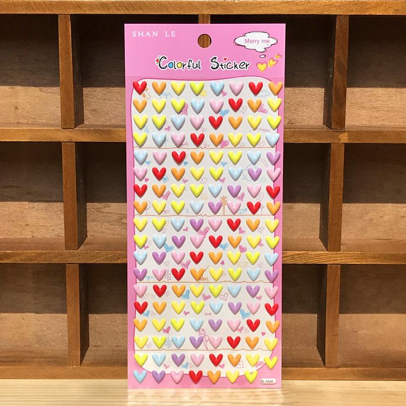 Self Adhesive 3D Mini Animal Stickers Set Kawaii Cat Panda Penguin Dog for Children Reward Craft Sticker Album Decor