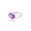 Citrine Gemstone Ring: 925 Sterling Silver Statement Ring