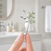 Yousheng 1/2/3/5Pcs Stainless Steel Dental Floss Pick, Portable Travel Reusable Oral Care Flossers, Heavy Duty Metal Teeth Deep Cleaning
