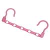 1 PC 5 Holes Wardrobe Hanger Storage Plastic Clothes Hanging Hook