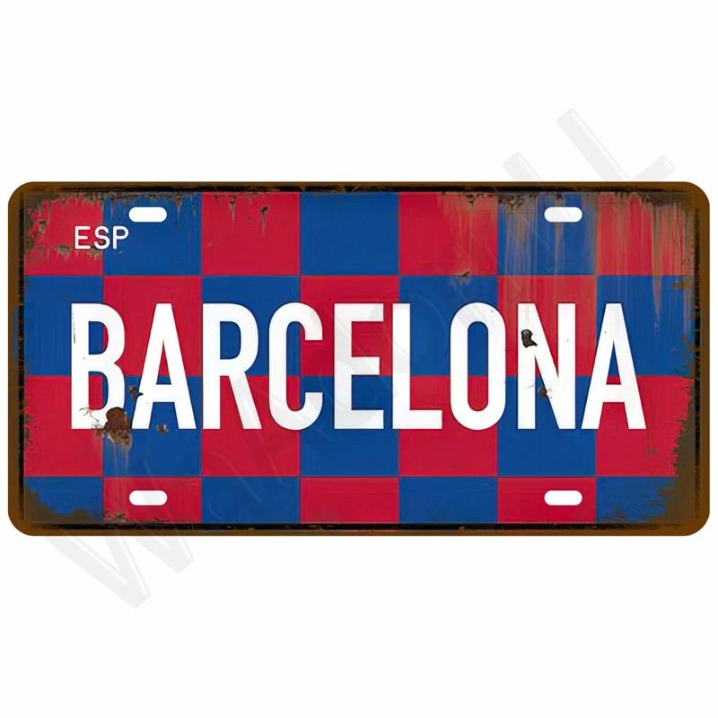 Vintage Metal Plate Tin Sign Plates Bar Retro Metal Sign Wall Art Mural Aesthetic Room Home Decor Items Poster Garage Decorat