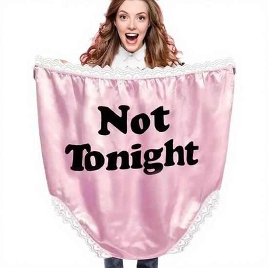 Oma-Slips Scherzgeschenk für Frauen Lustige übergroße Neuheit Unterwäsche Streich Riesige Oma-Slips für Halloween Weihnachtsfeiern White Elephant Geschenke