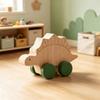Developmental Cartoon Dinosaur Car Hand-decorated Wooden Block Toy  Baby Birthday Gift