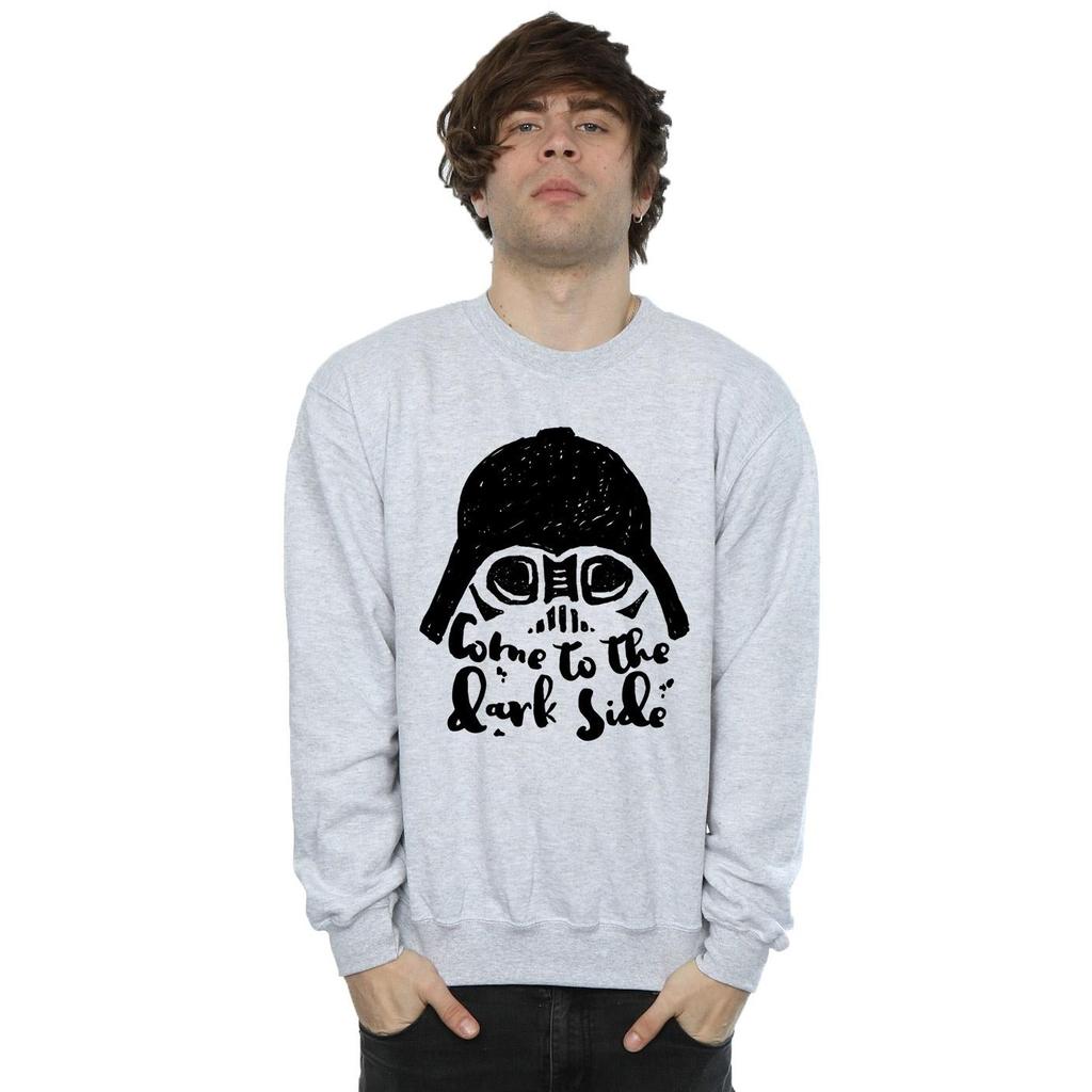 STAR WARS Mens Darth Vader Come To The Dark Side Sketch Sweatshirt