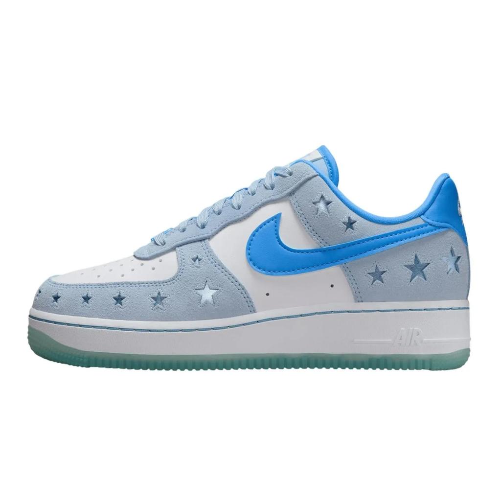 Nike Air Force 1 REGO Hot Dog, Xingfu Bunny Low top Skateboard Shoes Women's Blue Purple HQ8051-400(Team1189-)