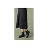 [Pansy] 4810 Water-resistant Shoes Boots for Women, Side Gore, 3E Width, 24.5cm, Suede Black