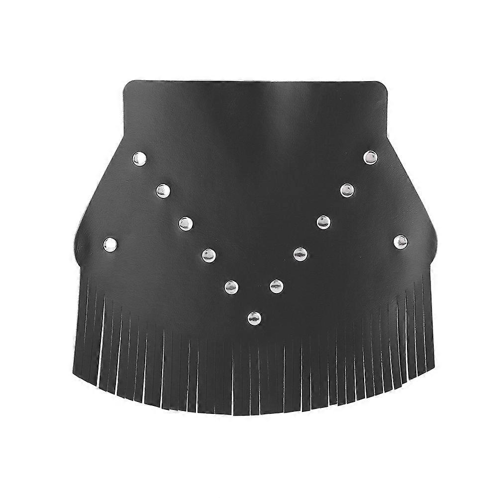Motorcycle Rear Fender Mud Flap Motorcycle Modification Mudguard Cover Decoration(Black)