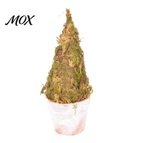 Office Desk Plant Ornament Mini Christmas Tree Potted Decor, Artificial Moss Tabletop Planter for Holiday Home, Festive Centerpiece Shelf Unique