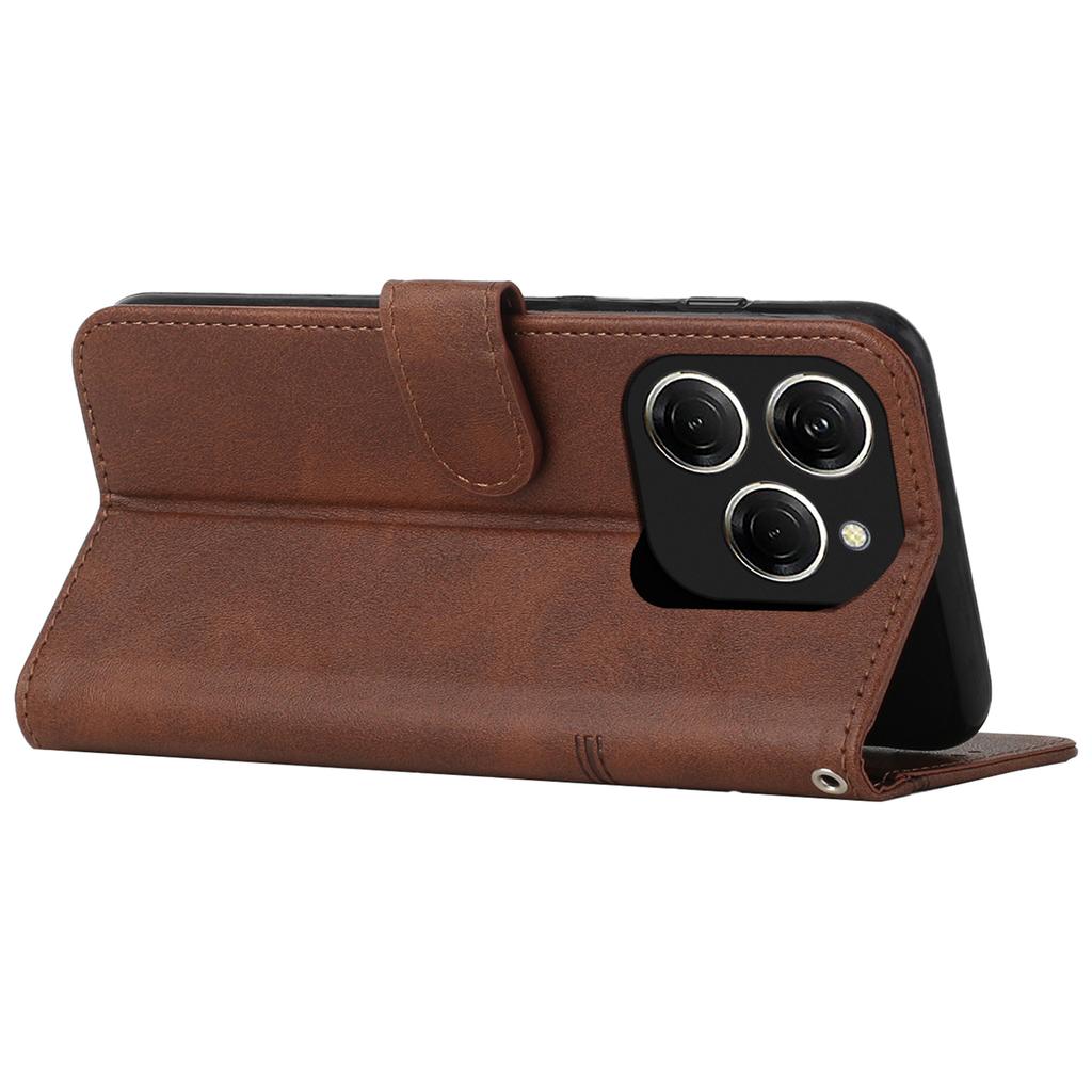 For TECNO Spark 20 Pro Leather Case Wallet Phone Cover Magnetic Clasp