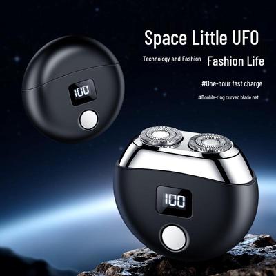 Electroplated Type-C Fast Charging Men's Portable Electric Shaver