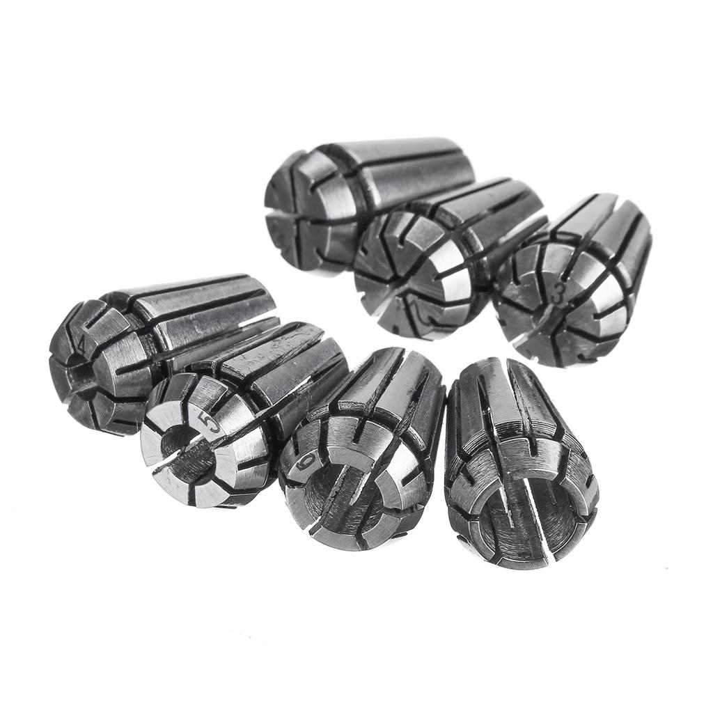 Details about / Precision Spring Collet Set CNC Lathe Tool Workholding ER11 1-7mm AU