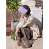 Women's Retro Plaid A-line Wool Skirt - Japanese Style, Autumn/Winter, Mid-length, Thickened