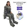 Home Portable Electric Air Compression Massager 6 Chamber for Leg Arm Waist Foot Lymphatic Drainage Massager Blood Circulation