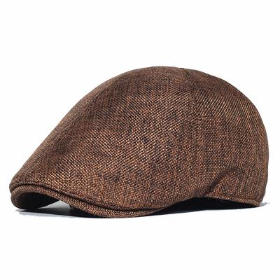 Newsboy Ivy Caps Casual Breathable Outdoor Retro Beret Hat Golf Hat Fashion Solid Flat Caps