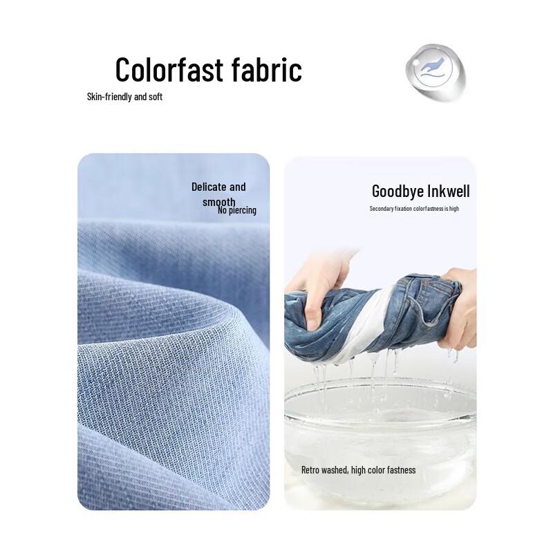 Mark Fairwhale Women's Summer Tencel High-Waist Wide-Leg Jeans