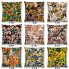 Latest Exotic Garden Summer Natural Flowers Leaf Botanical Tropical Jungle Cushion Cover Car Home Decor Sofa Throw Pillow Case