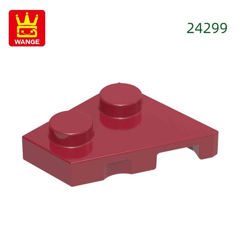 Non-Toxic 201Pcs/Lot 24299 Wedge Plate 2 X 2 Left Block Moc Color Accessories Compatible With Brick Diy Children'S Toy Assembly Parts