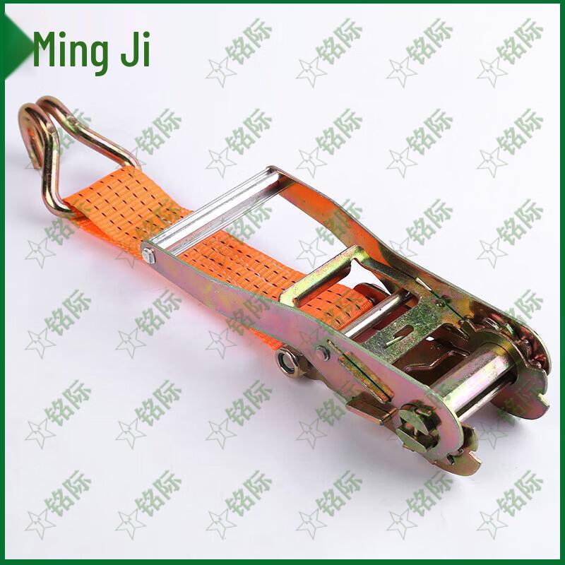 Mingji 5-Ton 12M Double Hook Ratchet Tie-Down Strap
