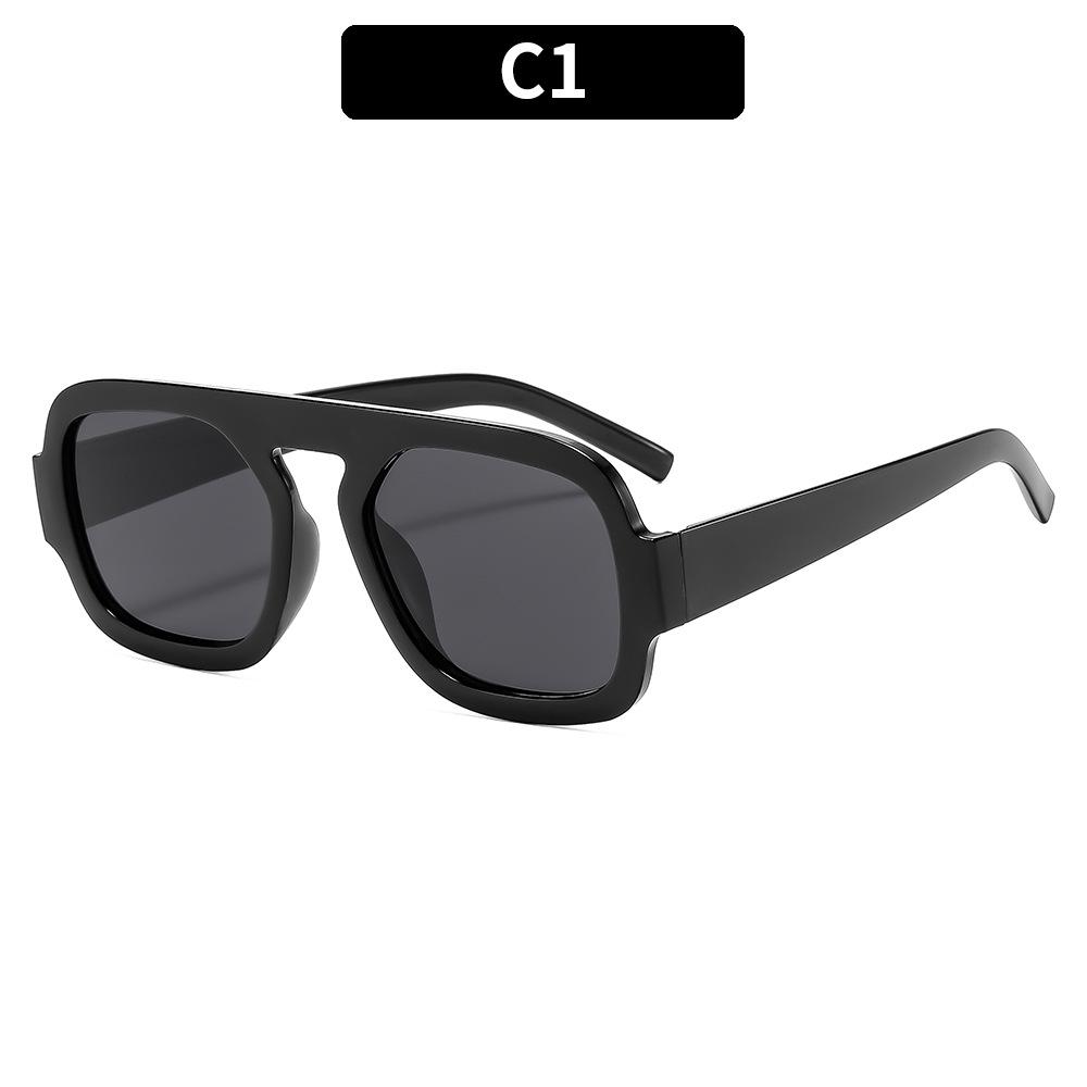 

Fashion Square Brand Designer Sunglasses Men Women New Oversized Vintage Shades Glasses Travel Outdoor Eyewear Uv400
