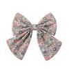 Elegant Floral Cotton Kids Bows Spring Butterfly Hair Clip Fashion Print Hair Barrette For Women Girls Sweet Hairpin Accessories