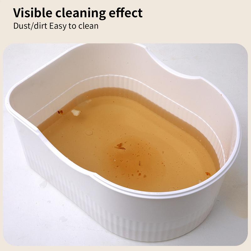 Fruit Vegetable Cleaning Machine Manual Water Salad Spinner Fruit Drain Basket Household Salad Washing Tool Kitchen Accessories