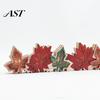 Lighted Fall Decorations for Home Thanksgiving LED Tabletop Decor, Maple Leaf Harvest Themed Wooden Desktop Centerpiece Centerpiece, Autumn