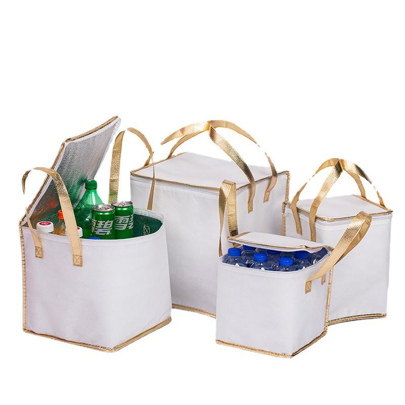 Insulated Takeaway Cooler Bag for Ice Cream, BBQ Grilled Fish, and Seafood