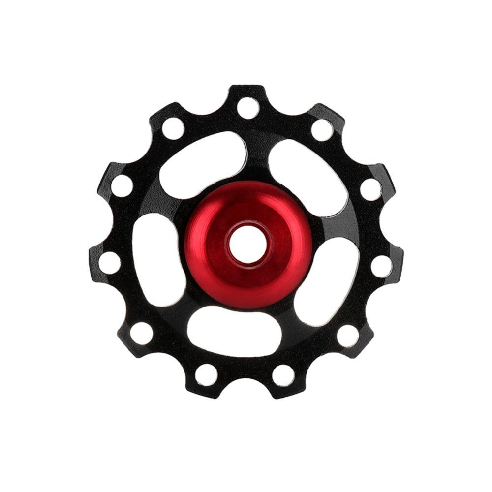 2PCS Aluminum Alloy Bike Rear Derailleur Wheel 11T Bike Derailleur Pulley  Bike Maintenance